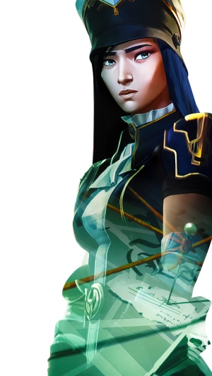 Caitlyn Kiramman from Arcane: League of Legends