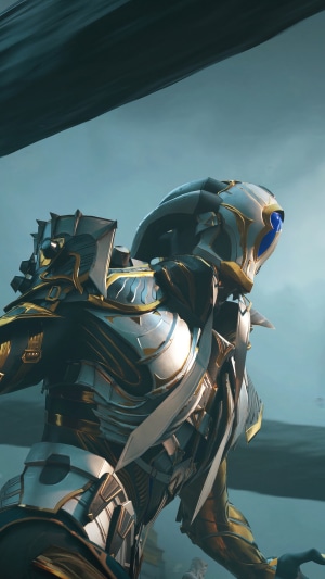 Character in ornate armor from PUBG Mobile
