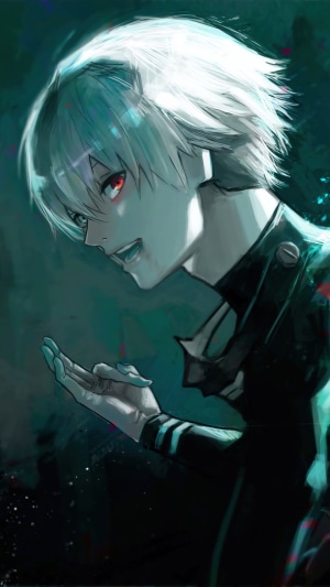 Ken Kaneki from Tokyo Ghoul