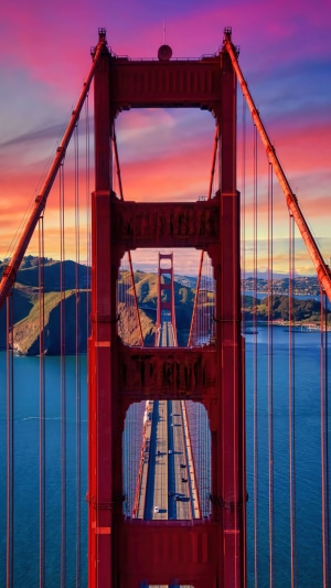 Golden Gate Bridge at Sunset