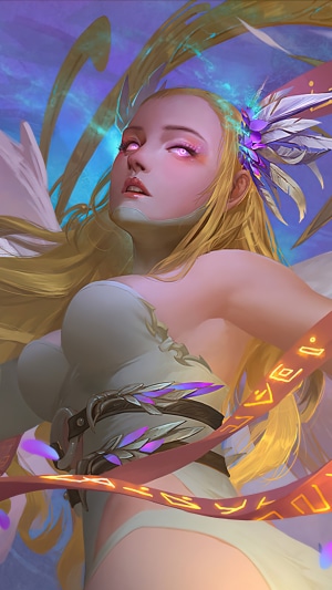 Angewomon from Digimon Anime