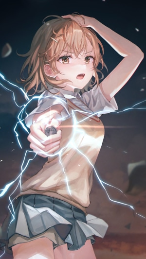Mikoto Misaka from A Certain Magical Index
