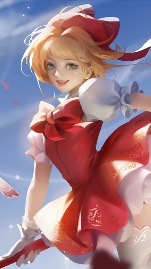 Sakura Kinomoto from Cardcaptor Sakura