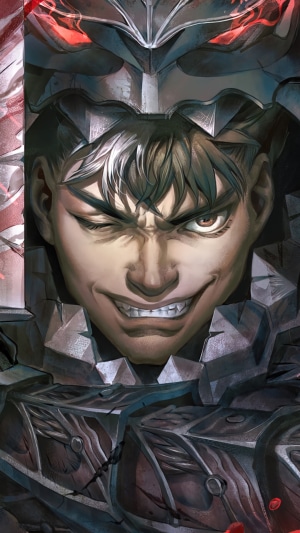 Guts from Berserk in armor