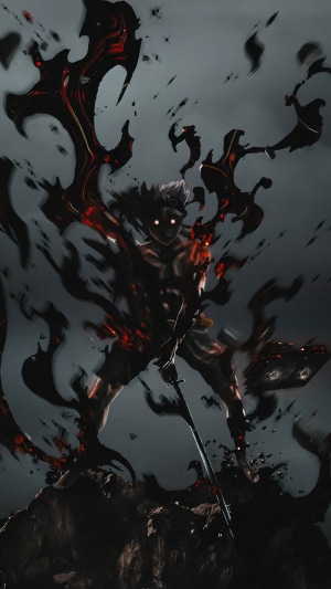 Asta in Dark Energy Form from Black Clover