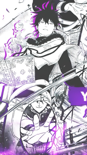 Yuno from Black Clover Manga