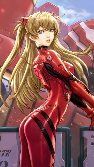Asuka Langley Soryu from Evangelion