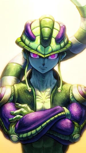 Meruem from Hunter X Hunter with Intense Gaze