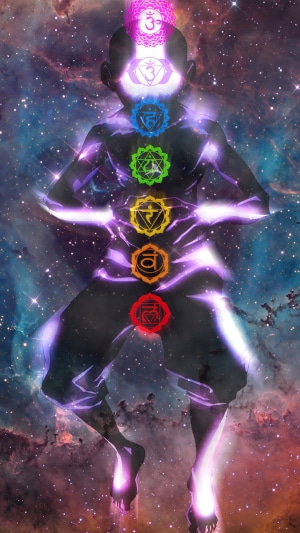 Aang from Avatar The Last Airbender with Chakras