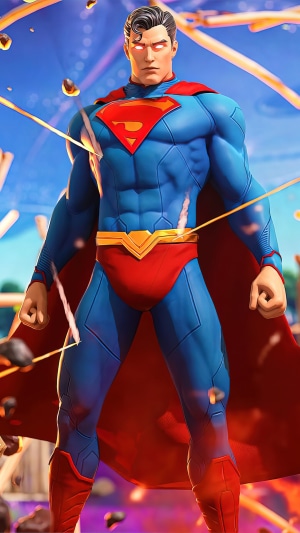 Superman from Fortnite