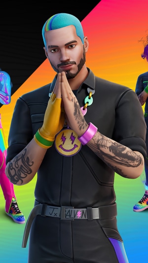 #340479 Fortnite, Fortnite Battle Royale, Video Game, J Balvin, Party