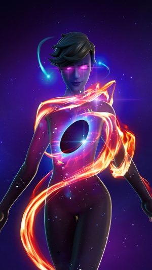 Galaxy Skin from Fortnite