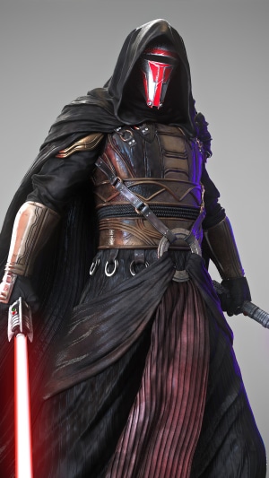 darth revan, star wars, lightsaber, knights of the old republic, game ...