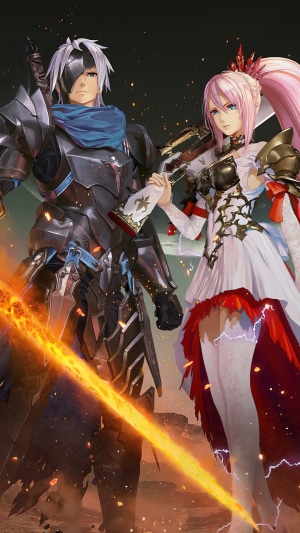Alphen and Shionne from Tales of Arise