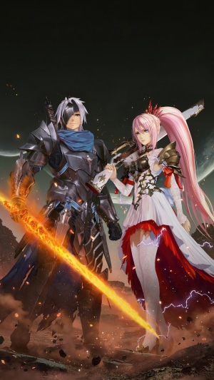 Alphen and Shionne from Tales of Arise