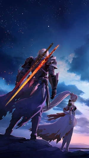 Alphen and Shionne from Tales of Arise