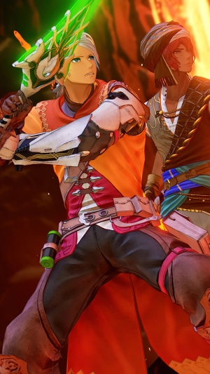 Rinwell and Law from Tales of Arise
