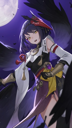 Kujou Sara from Genshin Impact