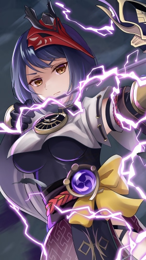 Kujou Sara from Genshin Impact