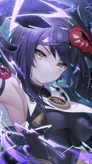 Kujou Sara from Genshin Impact