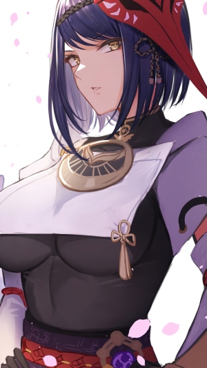 Kujou Sara from Genshin Impact