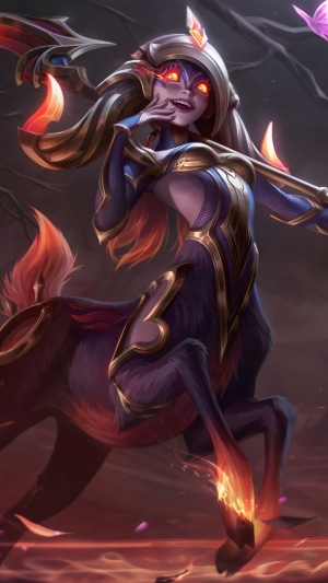 Nightbringer Lillia from League of Legends