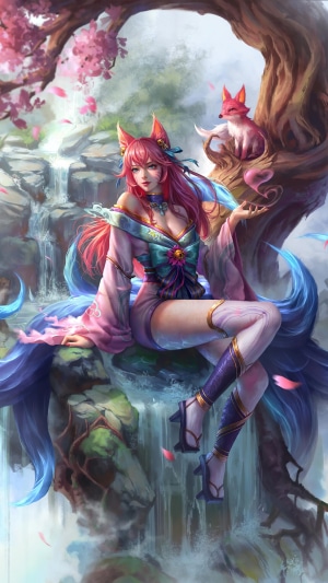 Spirit Blossom Ahri from League of Legends