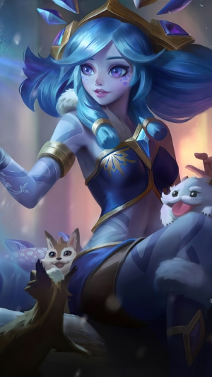 Winter Wonder Neeko from League of Legends