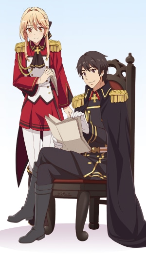 Liscia Elfrieden and Kazuya Souma from How a Realist Hero Rebuilt the Kingdom