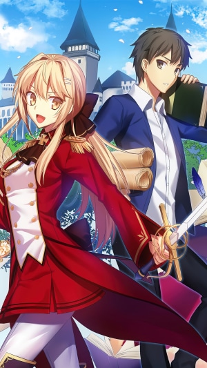 Liscia Elfrieden and Kazuya Souma from How a Realist Hero Rebuilt the Kingdom