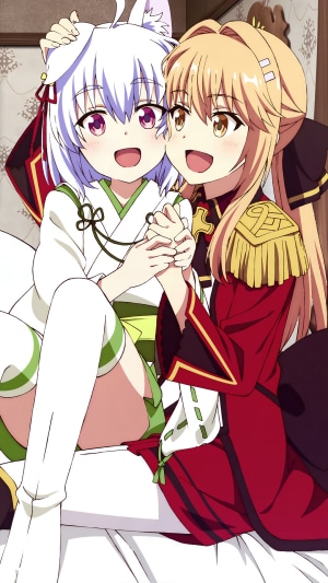 Tomoe Inui and Liscia Elfrieden from How a Realist Hero Rebuilt the Kingdom