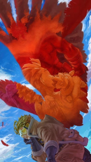 Hawks from My Hero Academia