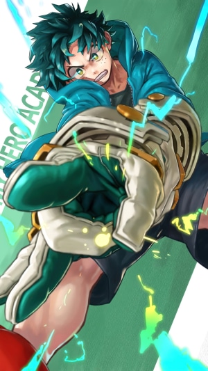 Izuku Midoriya from My Hero Academia