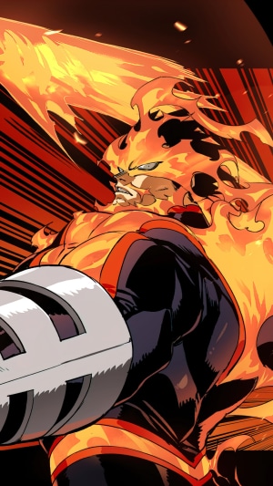 Endeavor from My Hero Academia
