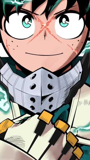 Izuku Midoriya from My Hero Academia
