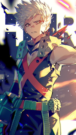 Katsuki Bakugo from My Hero Academia
