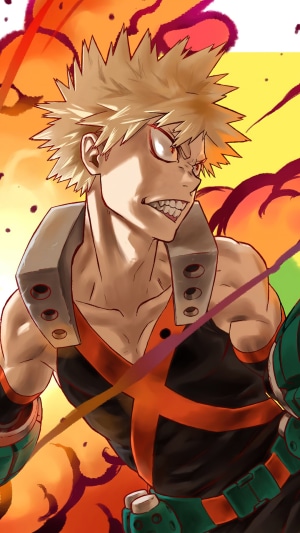Katsuki Bakugo from My Hero Academia