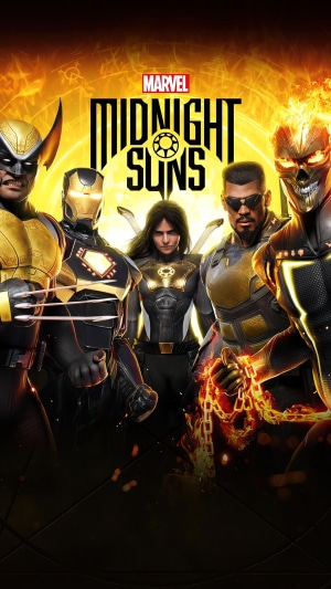 Marvel's Midnight Suns characters: Wolverine, Iron Man, Blade, Ghost Rider
