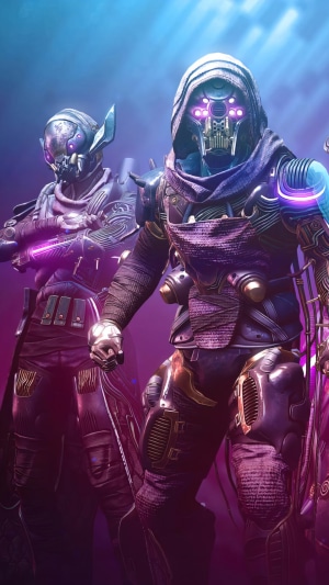 Two Guardians from Destiny 2
