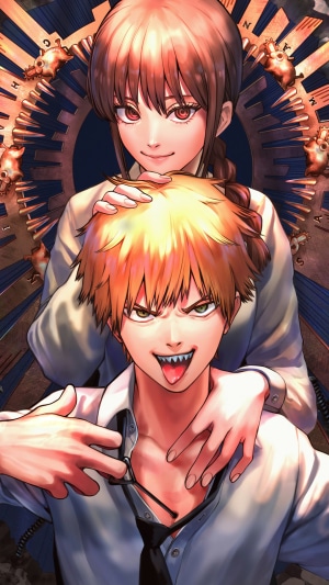 Denji and Makima from Chainsaw Man