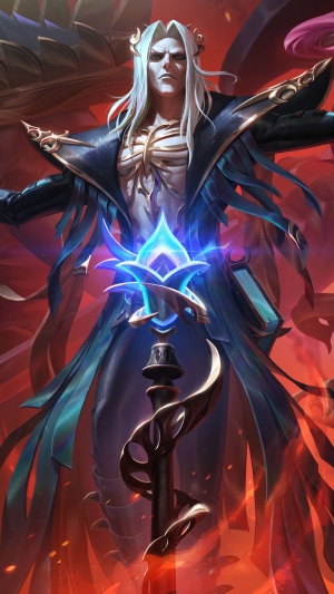 Mordekaiser from League of Legends Pentakill Splash Art
