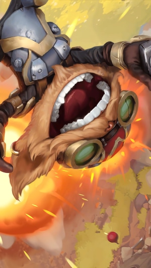 Ziggs from Legends of Runeterra