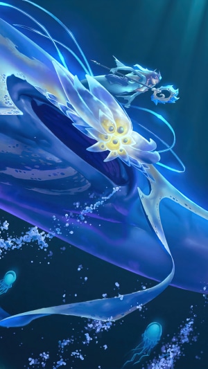 Nami from Legends of Runeterra