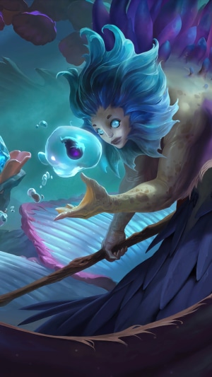 Nami from Legends of Runeterra