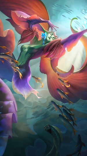 Nami from Legends of Runeterra