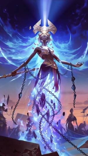 Azir from Legends of Runeterra