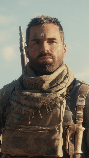 Soldier with rifle in Call of Duty: Vanguard