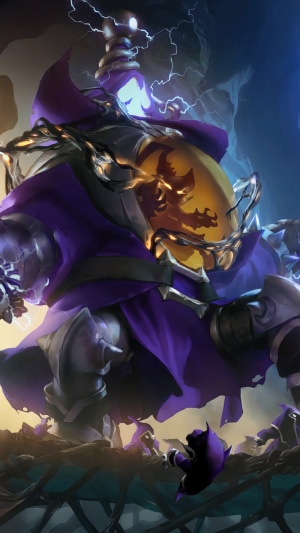 Grand Overseer Veigar from Legends of Runeterra