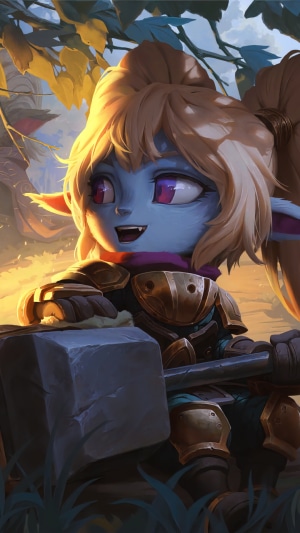 Poppy from Legends of Runeterra