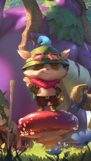 Teemo, LoR, Legends of Runeterra, Video Game, Piltover and Zaun, LoL ...